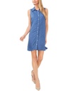 Vestido camisero de lunares