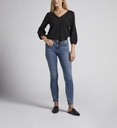 Jeans Skinny de talle medio Suki