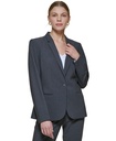 Blazer con cierre de un botón