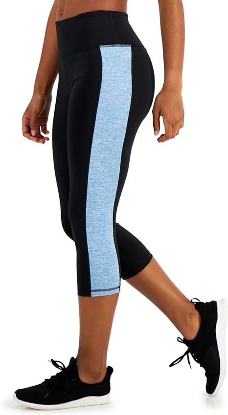 Leggings cortos con bloques de color
