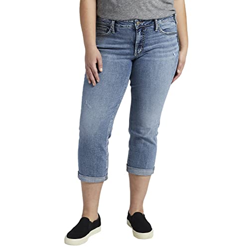 Capri de mezclilla  Britt curvy