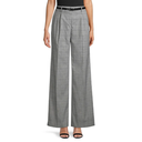 Pantalón a cuadros con pinzas