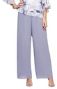 Pantalón de chiffon de pierna ancha