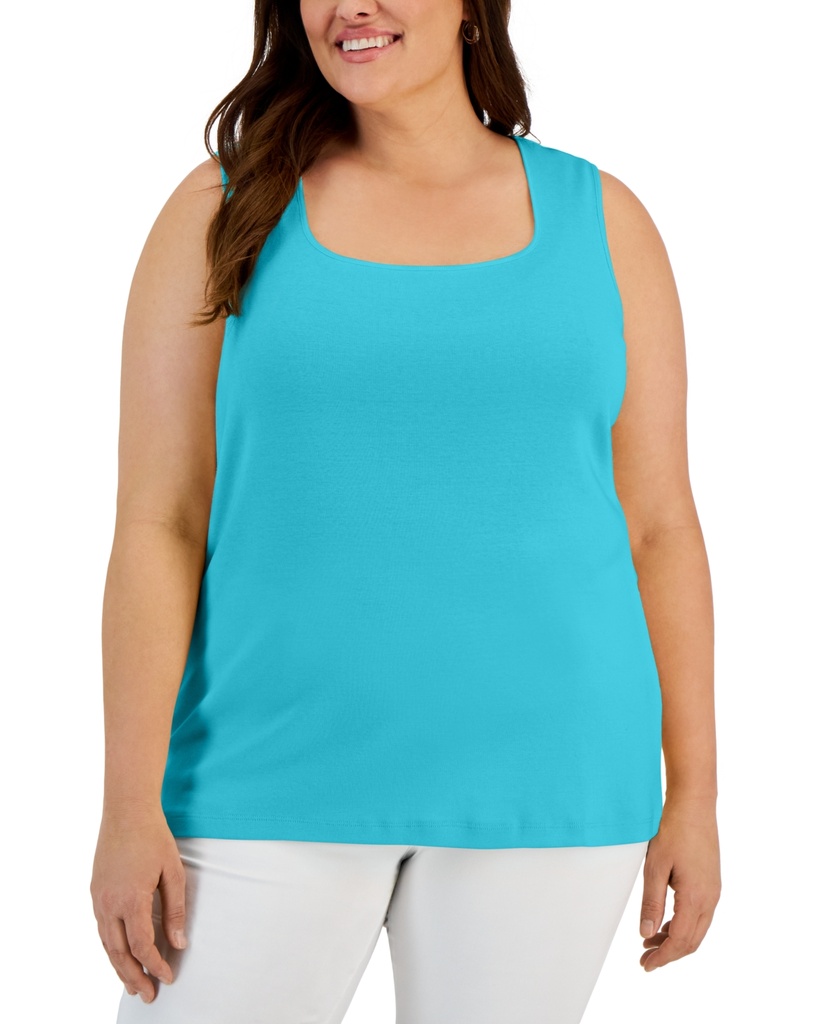 Top de algodón de escote cuadrado (copia)