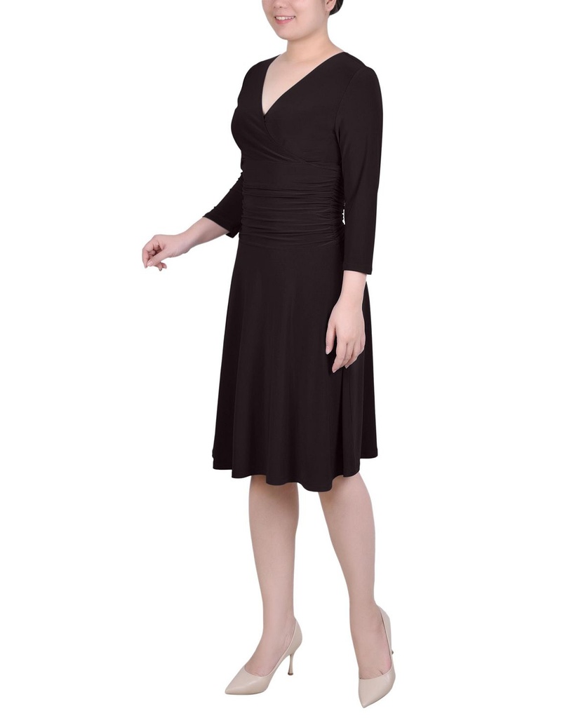 Vestido fruncido en lìnea  A