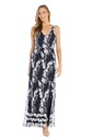 Vestido floral texturizado