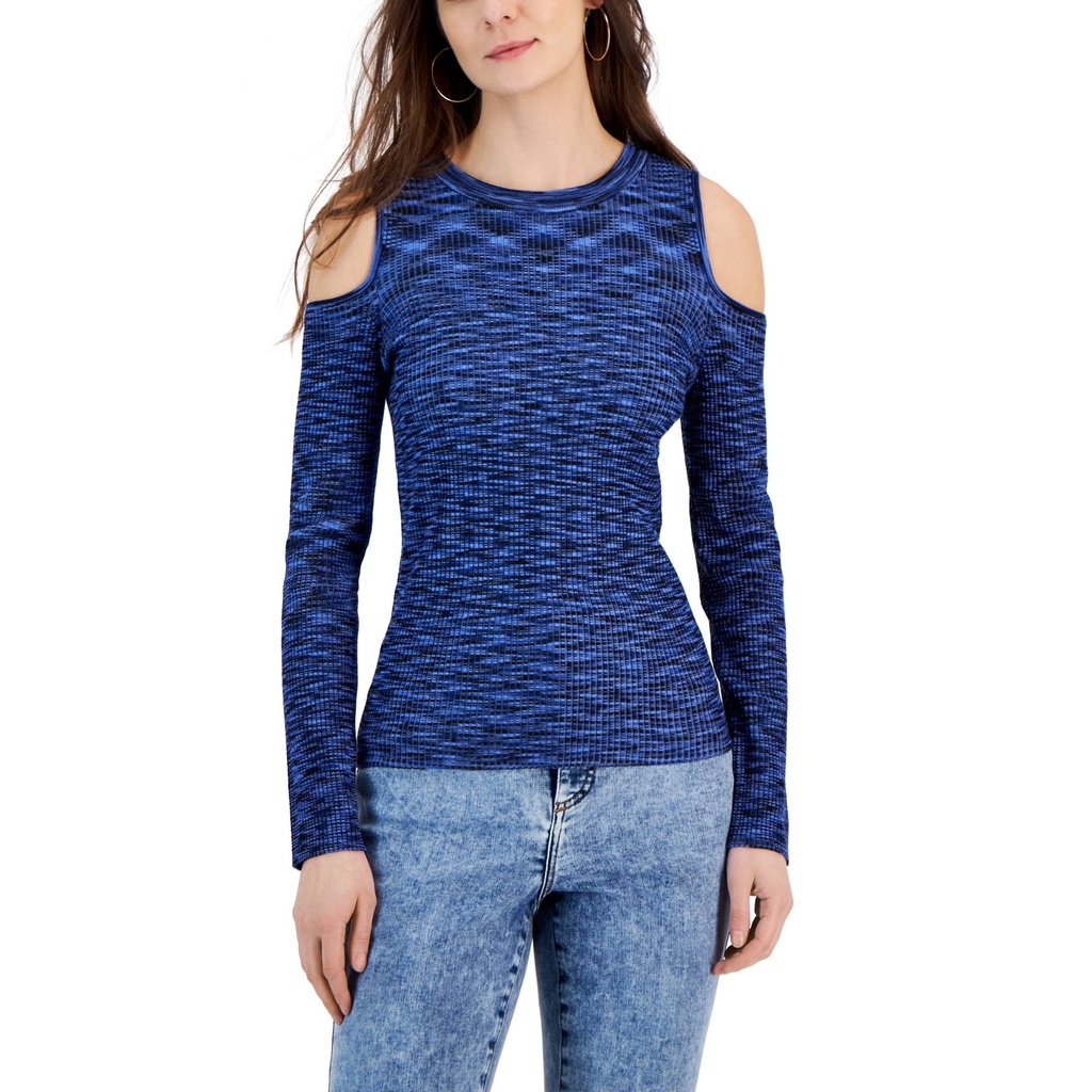 Blusa canalé de hombros descubiertos