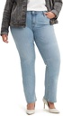Jeans rectos clásicos de cintura media