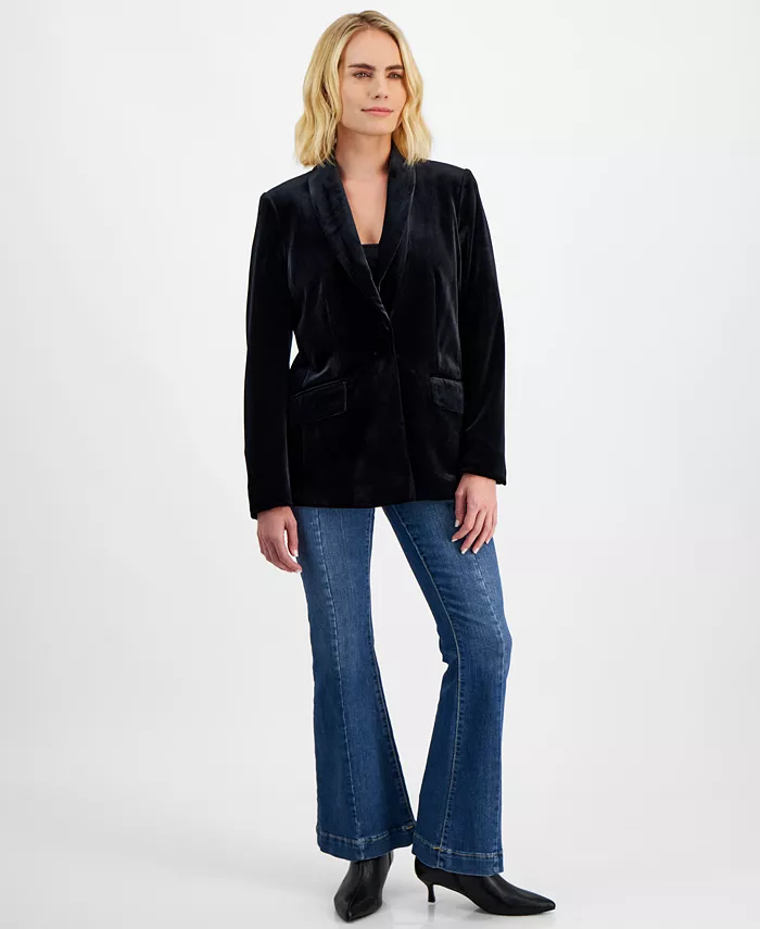 Blazer de terciopelo