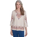 Blusa con bordado bohemio