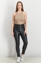 Legging de piel sintética