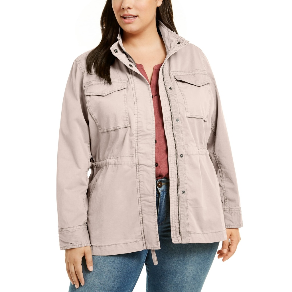 Chaqueta de algodón Moca