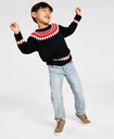 Suéter navideño Fair Isle para niños