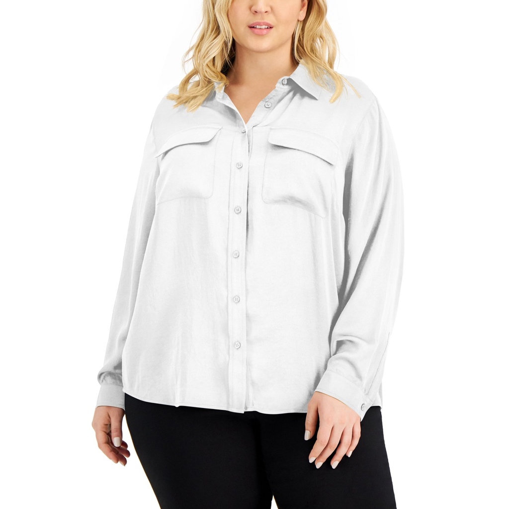 Blusa tipo camisera