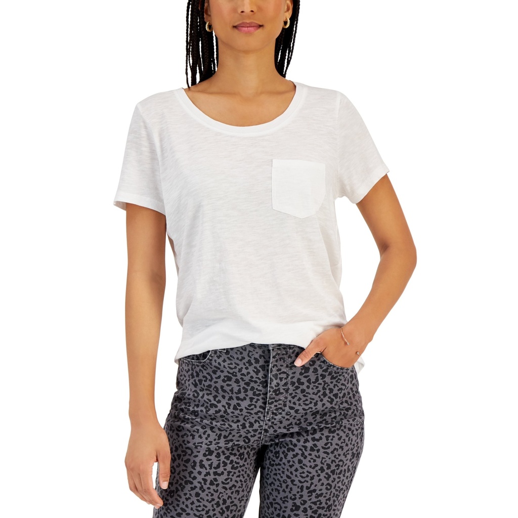 Blusa de algodón con escote en V (copia)