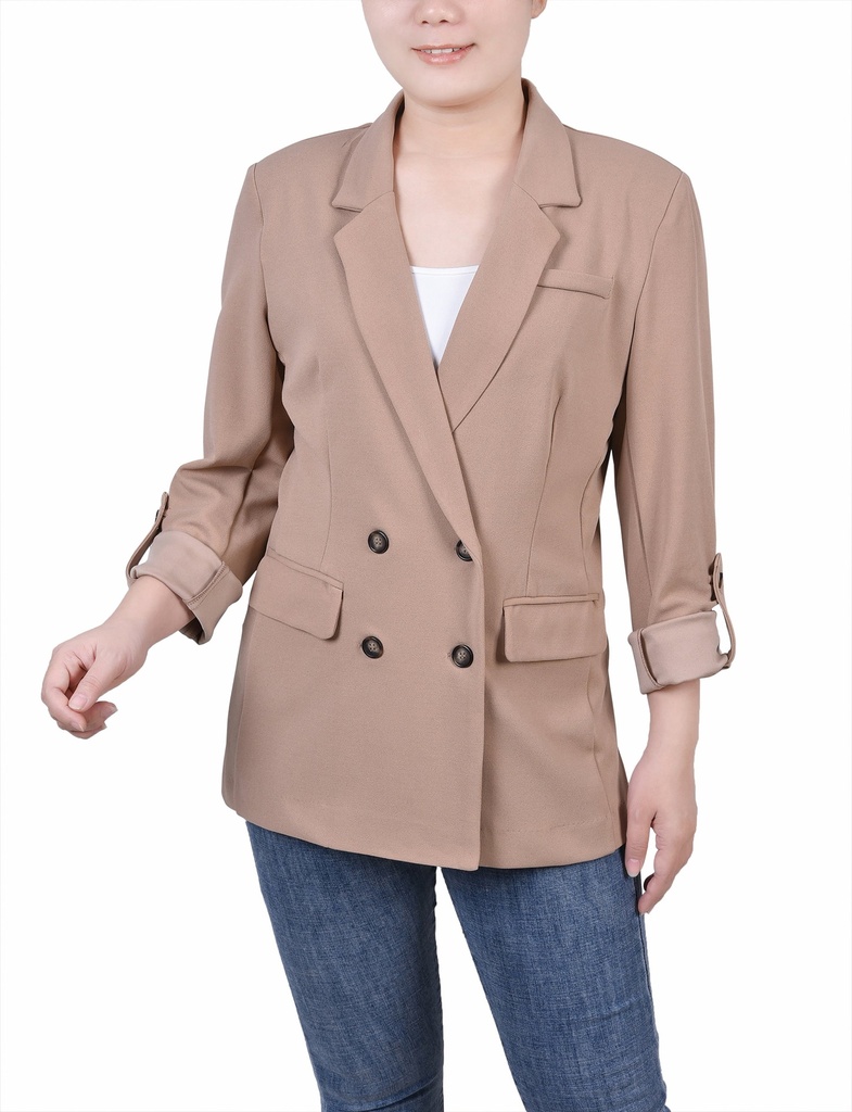 Chaqueta con mangas enrollables