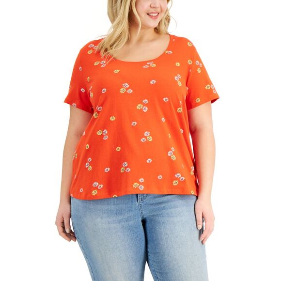 Blusa con cuello redondo