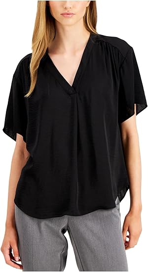 Blusa con mangas fluidas