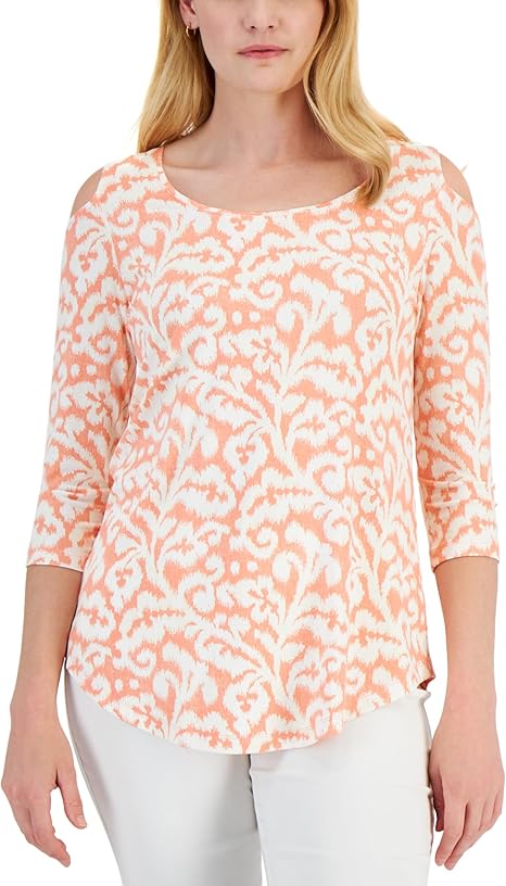 Blusa con hombros descubiertos