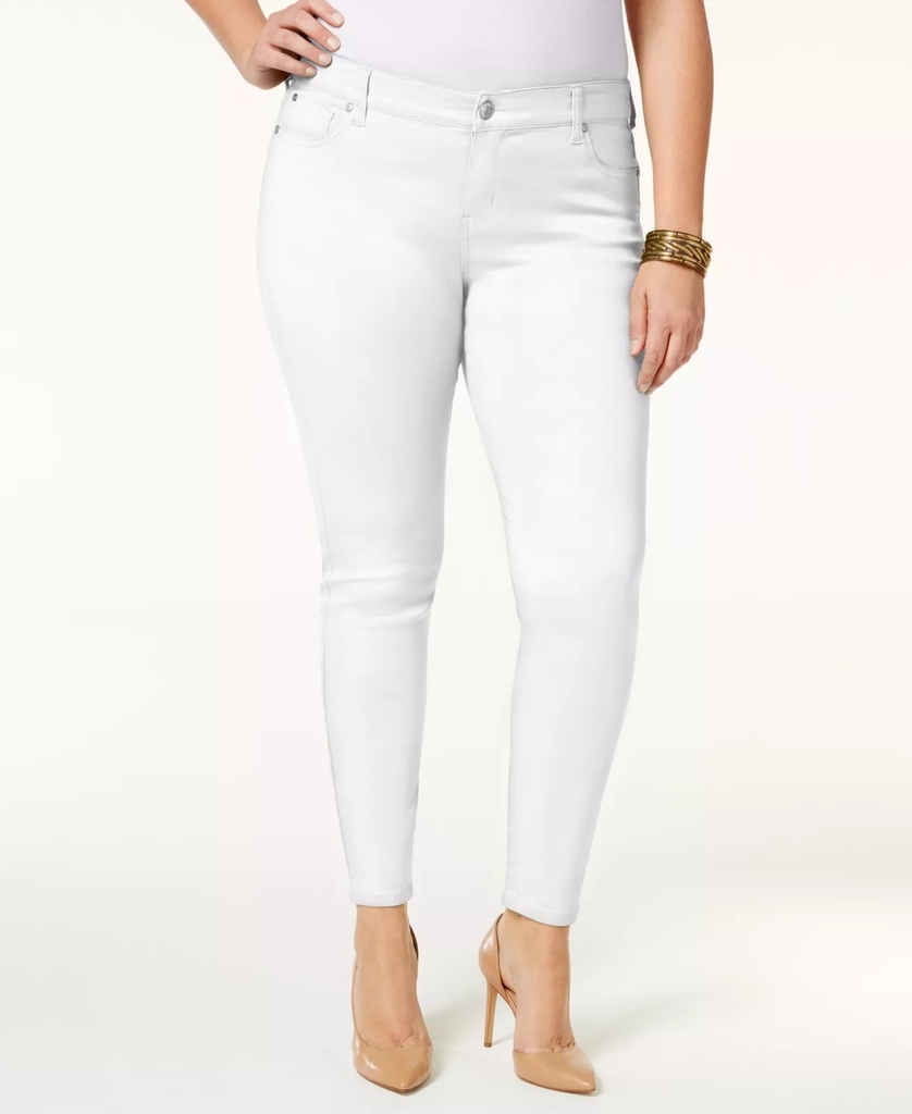 Pantalones ajustados tiro medio