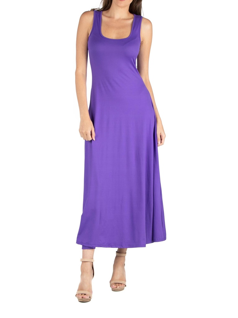 Vestido maxi de punto