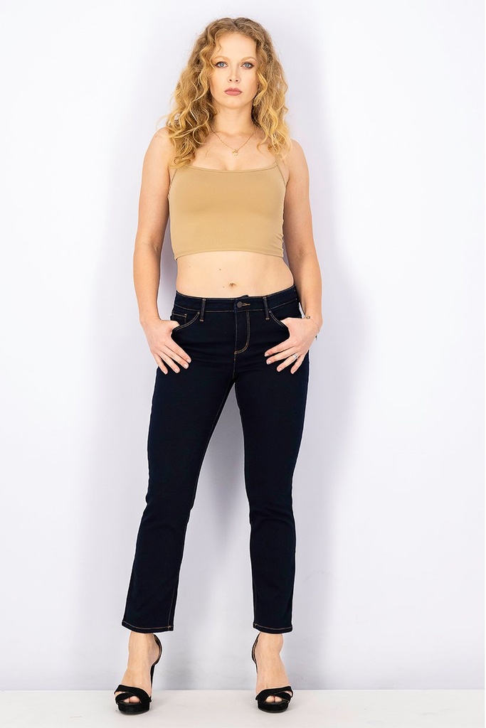 Jeans rectos de tiro medio Lexington