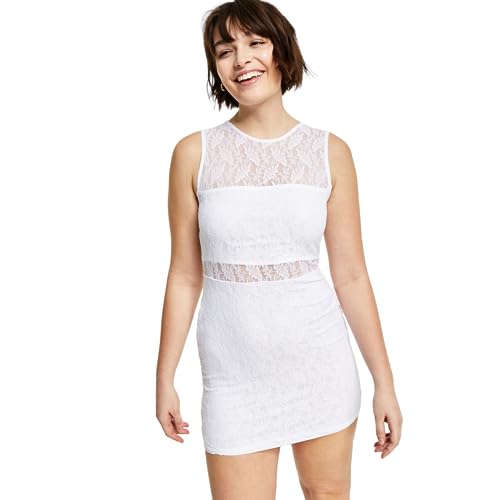 Vestido mini de encaje
