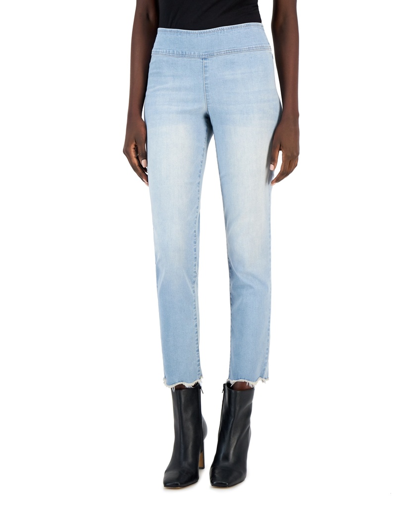 Jeans rectos sin cierres zig-zag