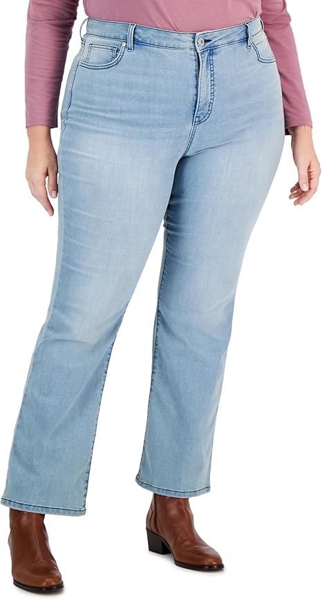 Jeans con corte de bota boocut
