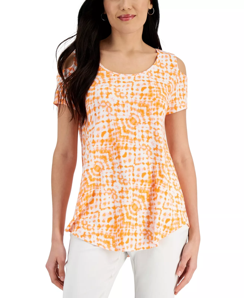 Blusa con hombros descubiertos Tees