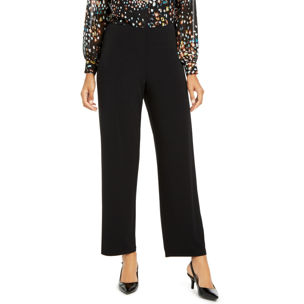 Pantalón de vestir con cintura elastica