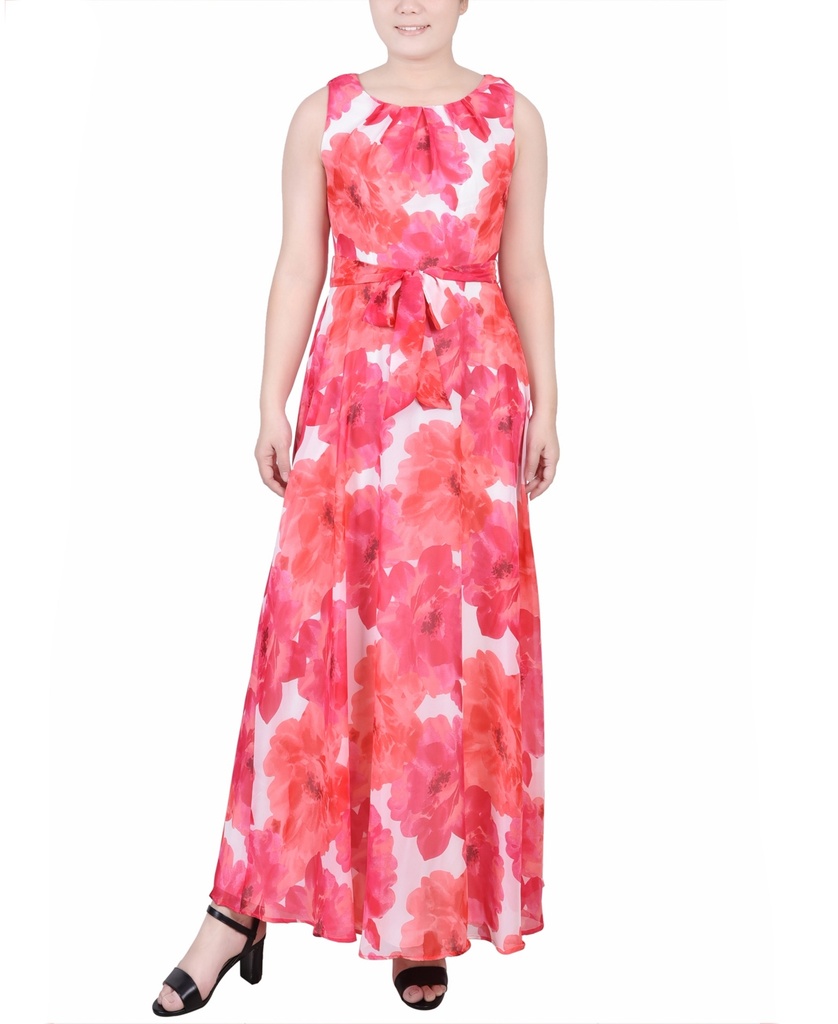 Maxi vestido con estampado floral