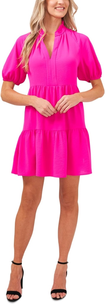 Vestido de falda escalonada