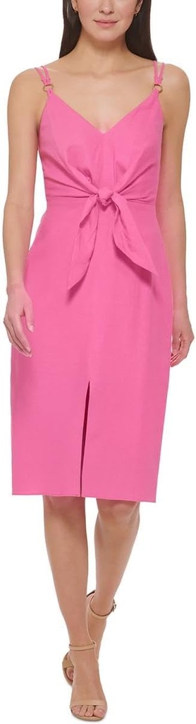 Vestido de tirantes escote en v