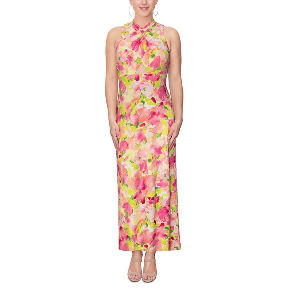 Vestido con escote halter
