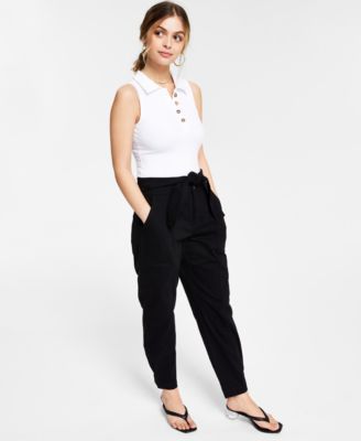 Pantalón con lazo en frente