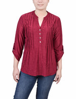 Blusa con mangas enrolladas (copia)