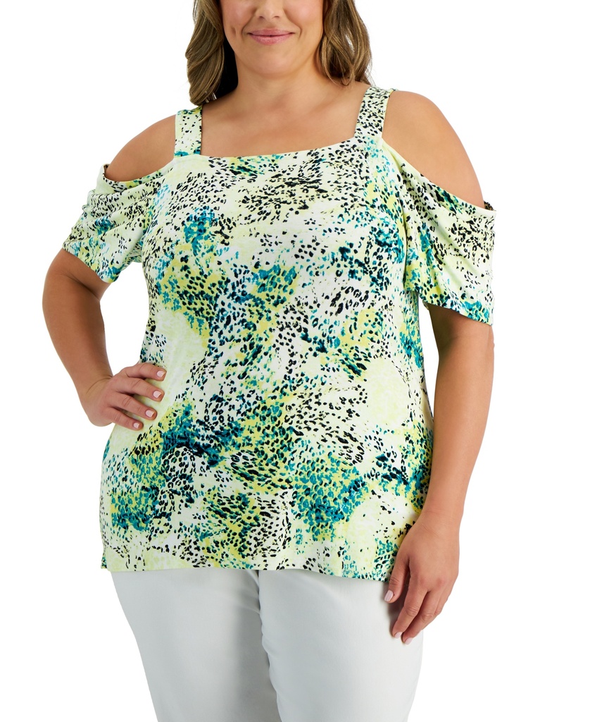 Blusa clásica con estampado ténue (copia)