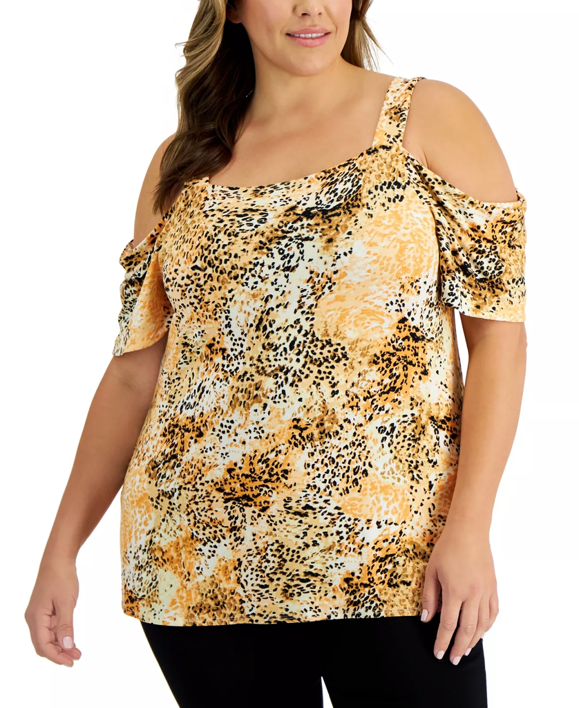 Blusa con hombros descubiertos Tees