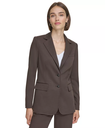 Blazer con cierre de dos botones