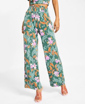 Pantalón con estampado Paisley