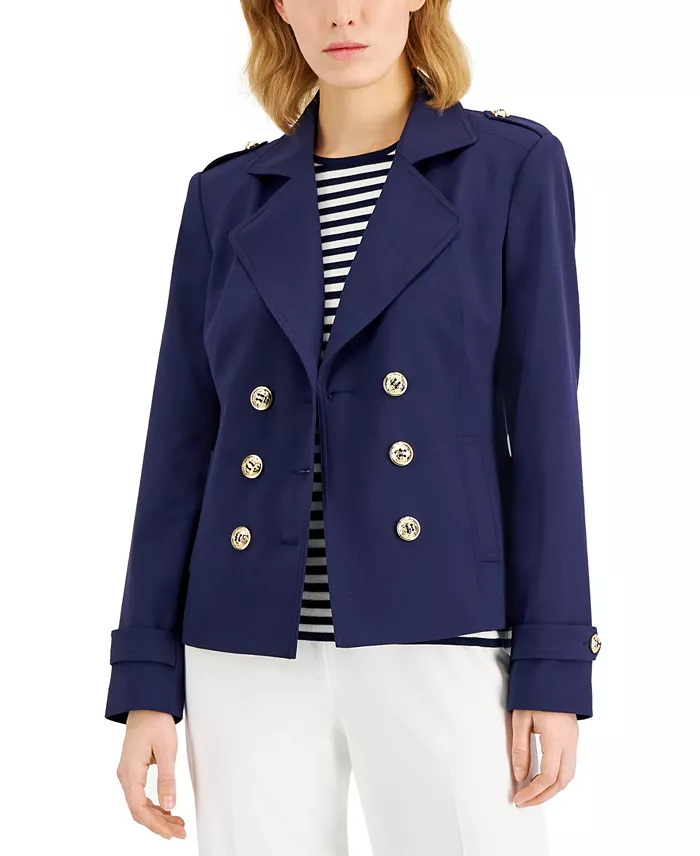 Chaqueta marinera con doble botòn