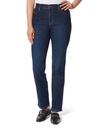 Jeans de tiro alto y pierna recta