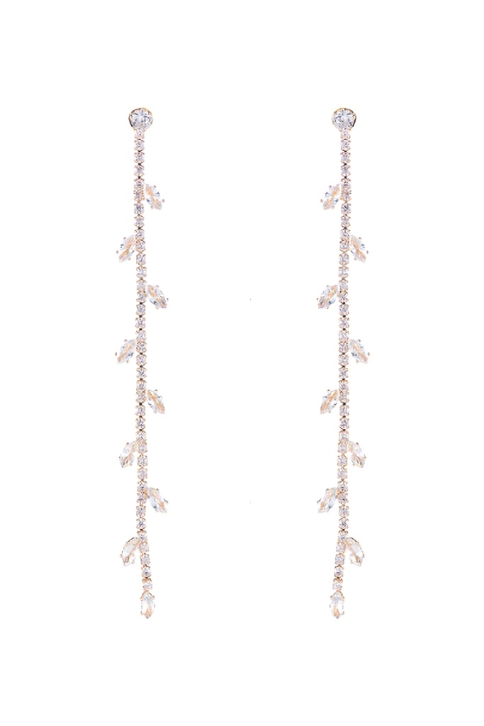 Aretes de ramas de circonias