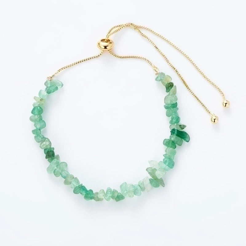 Pulsera con cuentas de piedra natural