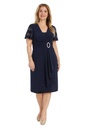 Vestido cóctel con hebilla