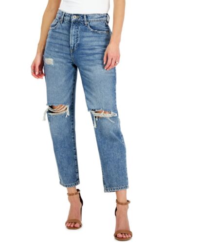Jeans de cintura alta Mom
