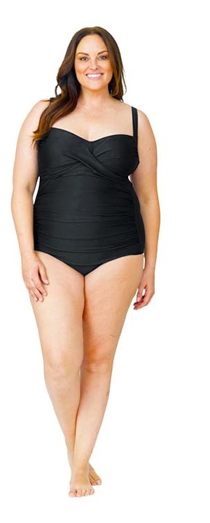 Calzoneta fruncida de una sola pieza