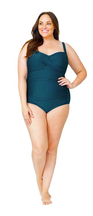 Calzoneta fruncida de una sola pieza