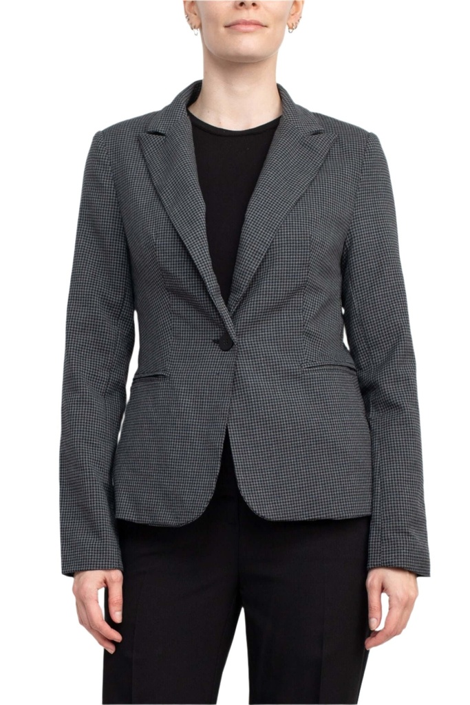 Blazer de punto de un botón